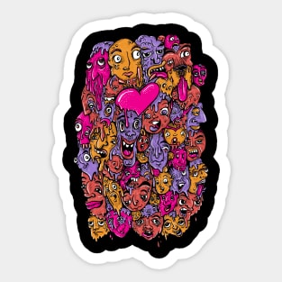 Face Melter Sticker